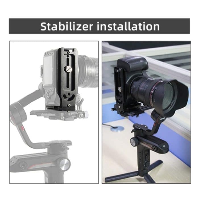 BEXIN L130-50C Kamera-Schnellwechselplatte L-förmiges vertikales Board – Bild 7