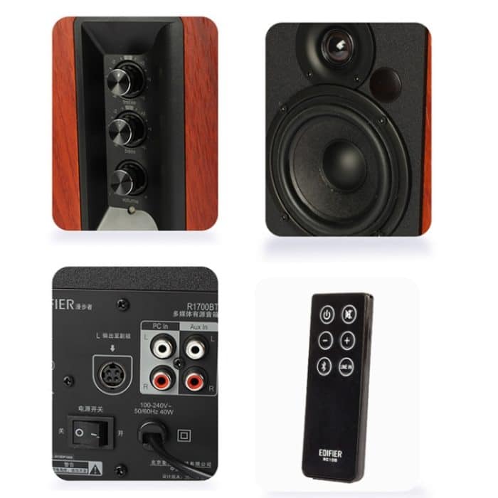 Edifier R1700BT Drahtloser Bluetooth-HIFI-Computerlautsprecher Subwoofer 2.0, R1700BT – Bild 3