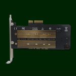 M.2 NVME NGFF SSD zu PCIE SATA Dual Disk Conversion Erweiterungskarte unterstützt MKEY BKEY Verkabelung, PH39 – Bild 2