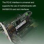M.2 NVME NGFF SSD zu PCIE SATA Dual Disk Conversion Erweiterungskarte unterstützt MKEY BKEY Verkabelung, PH39 – Bild 5