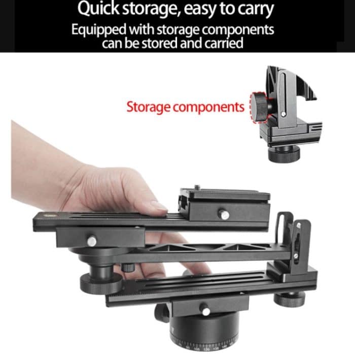 BEXIN GH-720A Stativkopf, 720 Grad drehbarer Panoramakopf – Bild 12