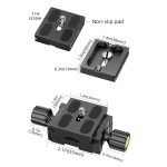 BEXIN GH-720A Stativkopf, 720 Grad drehbarer Panoramakopf – Bild 4