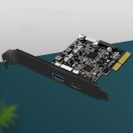 PCIE 3.0 auf USB 3.2 Erweiterungskarte Typ-C-Port vorne Typ-E Erweiterungs-Riser-Karte, PH68 – Bild 2