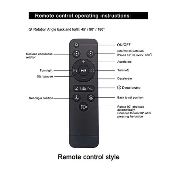 2-in-1-Plug-in-Drehteller-Schmuck-Live-Shooting-Ausstellungsständer, Plug In Black Button, Plug In White Button, Plug In Black Remote Control, Plug In White Remote Control – Bild 3