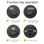 2-in-1-Plug-in-Drehteller-Schmuck-Live-Shooting-Ausstellungsständer, Plug In Black Button, Plug In White Button, Plug In Black Remote Control, Plug In White Remote Control – Bild 6