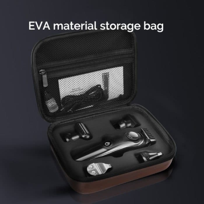 5-in-1-Männer-Multifunktions-Haarschnitt-Carving-Elektrorasierer, Reciprocating-Rasierer-Set mit Aufbewahrungstasche – Bild 7