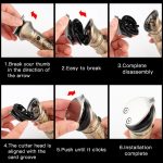 6-in-1-Männer-Multifunktions-Haarschneidemaschine mit Metallkörper, 697 6 In 1 (Bronze), 697 6 In 1 (Silver Gray) – Bild 12