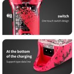 Haarschneider-Set, transparenter Körperölkopf, elektrischer Haarschneider für Männer, elektrischer Drücker für Zuhause, LM-2032 (Earl Green), LM-2032 (Earl Red), LM-2032 (Earl Yellow), LM-2032 (Scissors Green), LM-2032 (Scissors Red)... – Bild 9