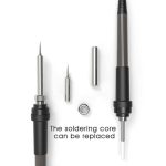 BAKU BA-601C+ Digitalanzeige 2-in-1 elektrischer Lötkolben Wärmetauscher Handywartung Entlöten, EU Plug 220V, US Plug 110V – Bild 6