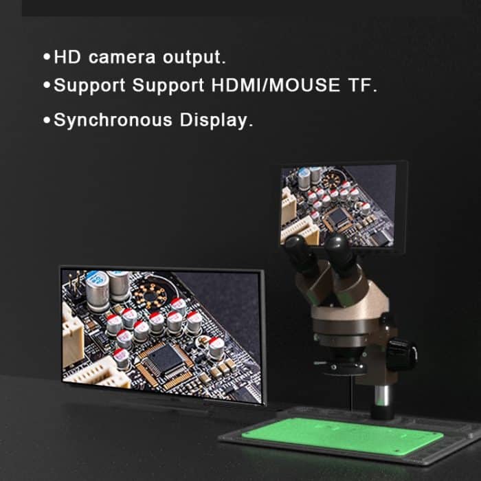 BAKU BA-011 Binomiales elektronisches Mikroskop, Schmuckbewertung, Handy-Reparatur mit PCB-Patch-Reparaturplattform, BA-011 220V, BA-011 110V – Bild 8