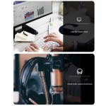 Für Kingston Skyline Alpha Cloud II 3,5 mm 2-in-1-Audiokabel, ZS0174 Black – Bild 8