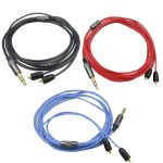Für Shure MMCX / SE215 / SE425 / SE535 / SE846 / UE900 / Waston Headset-Kabel, ZS0073 Red, ZS0073 Blue, ZS0073 Black – Bild 2