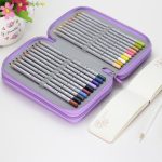 52 Löcher 3 Schichten Oxford Schule Federmäppchen Große Stifttasche Box – Bild 4