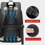 Erweiterbarer Laptop-Rucksack aus EVA-Hartschale mit USB-Anschluss, multifunktionaler Geschäftsreiserucksack – Bild 7