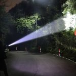 1200 mAh LED-Lithium-Batterie-Taschenlampe mit starker Beleuchtung für den Außenbereich, Fixed Focus Silver, Fixed Focus Black, Zoom Silver, Zoom Black – Bild 12