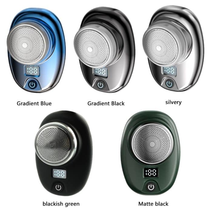 Tragbarer digitaler Rasierer, waschbarer Mini-Elektrorasierer, 2202 – Bild 2