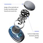 Tragbarer digitaler Rasierer, waschbarer Mini-Elektrorasierer, 2202 – Bild 3