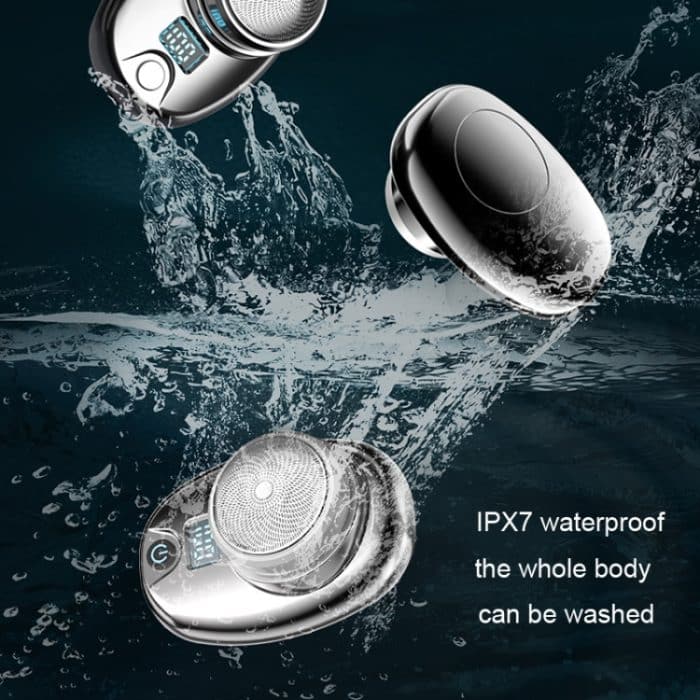 Tragbarer digitaler Rasierer, waschbarer Mini-Elektrorasierer, 2202 – Bild 6