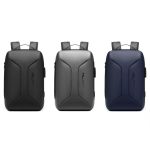 Business-Reisetasche mit großem Fassungsvermögen, multifunktionaler wasserdichter Laptop-Rucksack mit USB-Anschluss – Bild 2