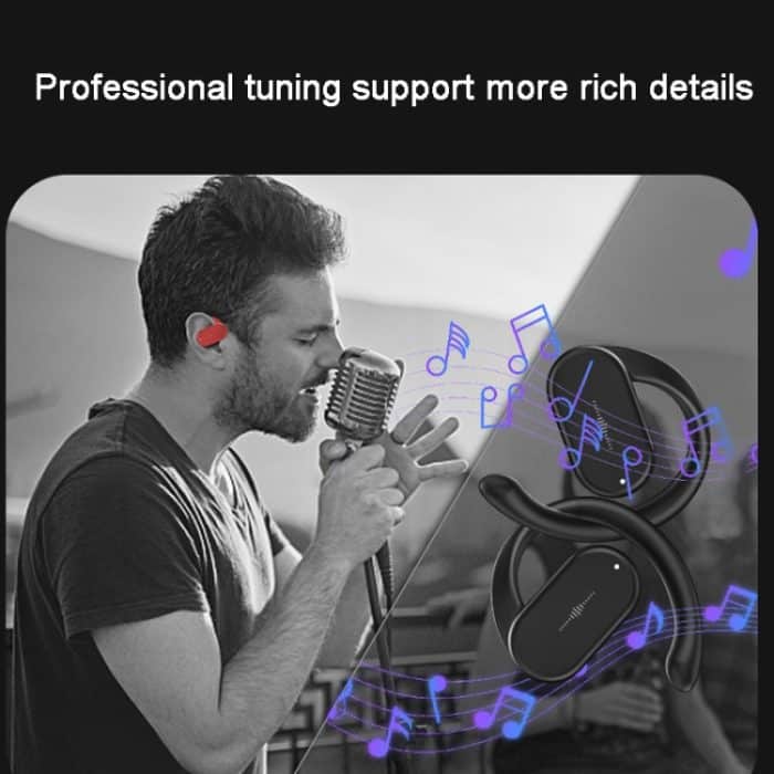 HD313 Ohrbügel OWS Rauschunterdrückung Bluetooth-Kopfhörer Subwoofer Sport Wireless Headset – Bild 6