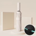 60 Bone Sunny Rain Automatischer Regenschirm mit doppeltem Verwendungszweck, windbeständiger, verstärkter Sonnenschutz, UV-Sonnenschirm, 60 Bones