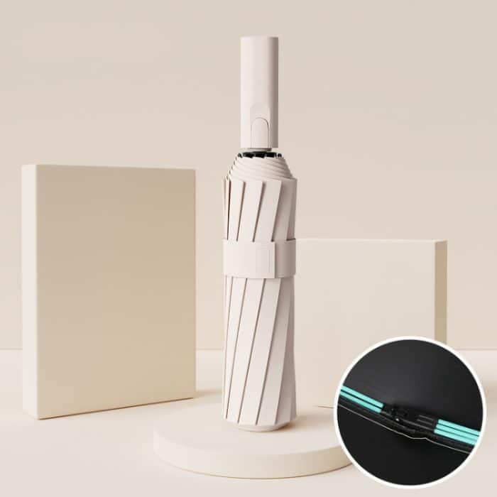 TBD0603801001B.jpg 60 Bone Sunny Rain Automatischer Regenschirm mit doppeltem Verwendungszweck, windbeständiger, verstärkter Sonnenschutz, UV-Sonnenschirm, 60 Bones – Bild 1