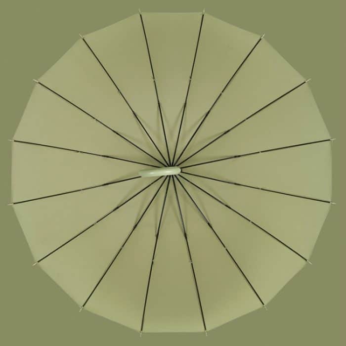 Doppelter 16-Knochen-Sunny-and-Rain-Regenschirm mit langem Griff und doppeltem Verwendungszweck – Bild 4