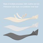 16 Bone Automatik-Regenschirm mit langem Griff, doppelter Verwendungszweck für Sunny und Rain, With Waterproof Cover Beige, With Waterproof Cover Black, With Waterproof Cover Purple, With Waterproof Cover Green, With Waterproof Cover White... – Bild 6