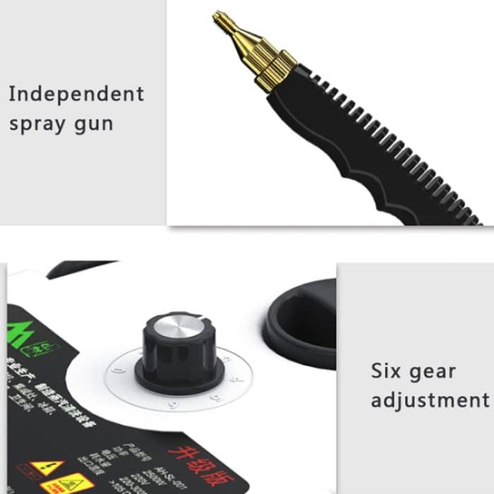 2500 W Hochtemperatur- und Hochdruck-Dampfreinigungsmaschine für Küchen- und Badezimmermöbel, Red  220V  EU Plug, White 220V EU Plug, Red 220V UK Plug, White 220V UK Plug, Red 110V US Plug, White 110V US Plug – Bild 10