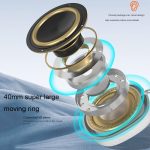 Kabellose Bluetooth-Kopfhörer mit Rauschunterdrückung, Stereo-Gaming-Headset – Bild 3