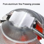 EVESKY Desktop-Computer CPU-Lüfter 1155 775 AMD Universal Mute Down Pressure CPU-Kühler – Bild 6