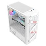Transparentes ATX-Computergehäuse aus Acryl mit 6 Lüfterpositionen und USB 3.0-Schnittstelle, Black, White – Bild 5
