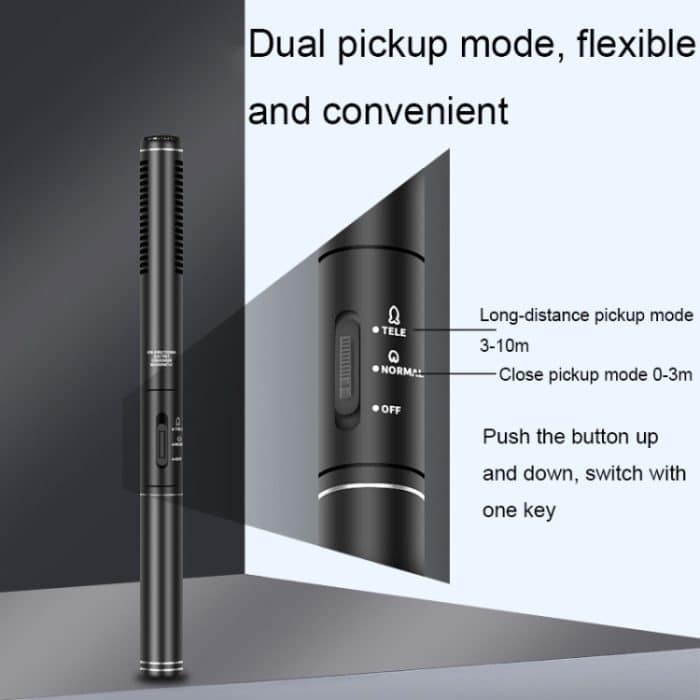 28 cm Smart Noise Reduction Live Soundkarte Computer Mikrofon Telefon Kamera Nachrichten Interview Mikrofon – Bild 6