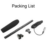 28 cm Smart Noise Reduction Live Soundkarte Computer Mikrofon Telefon Kamera Nachrichten Interview Mikrofon – Bild 9