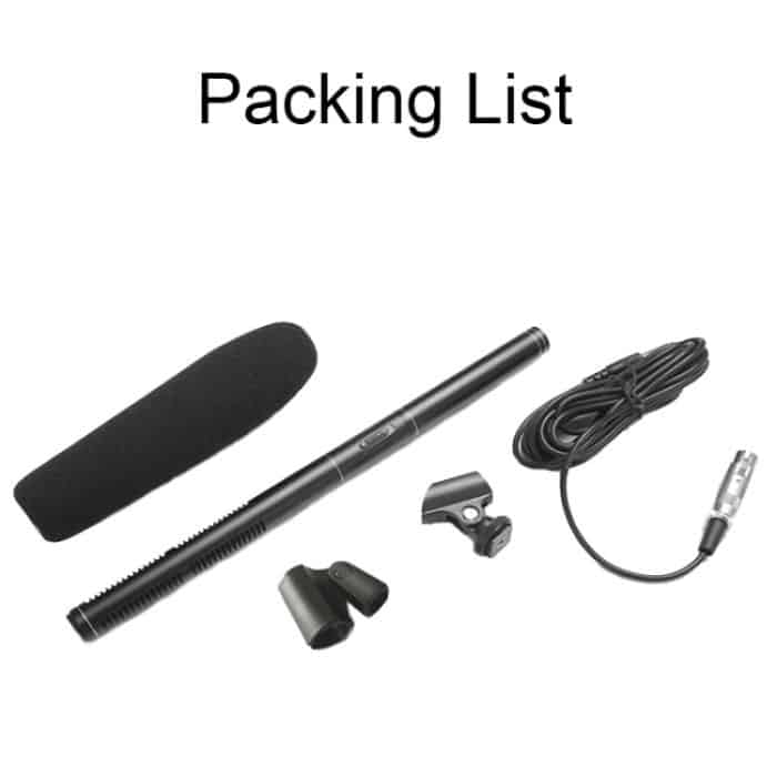 28 cm Smart Noise Reduction Live Soundkarte Computer Mikrofon Telefon Kamera Nachrichten Interview Mikrofon – Bild 9