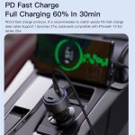 Yesido Y48 60W Auto-Schnellladegerät Aluminium Aluminium Doppelter Typ-C/USB-C-Anschluss Autoladegerät, Y48 – Bild 11