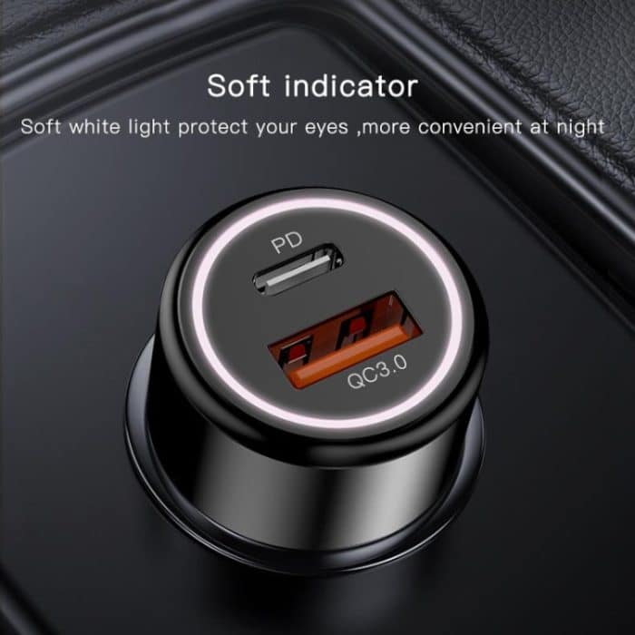 Yesido Y42 PD+QC3.0 Autoladegerät Zigarettenanzünder 42W Schnellladegerät, Y42 – Bild 6