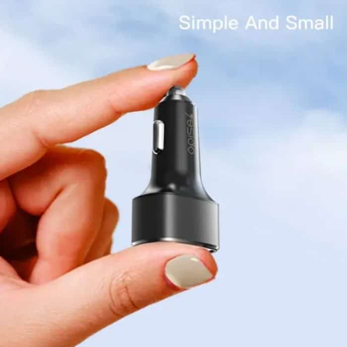 Yesido Y46 42W 3 USB-Anschlüsse Auto-Schnellladegerät, Y46 – Bild 2