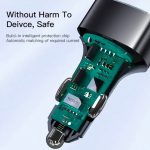 Yesido Y46 42W 3 USB-Anschlüsse Auto-Schnellladegerät, Y46 – Bild 4