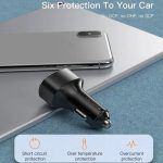 Yesido Y46 42W 3 USB-Anschlüsse Auto-Schnellladegerät, Y46 – Bild 7