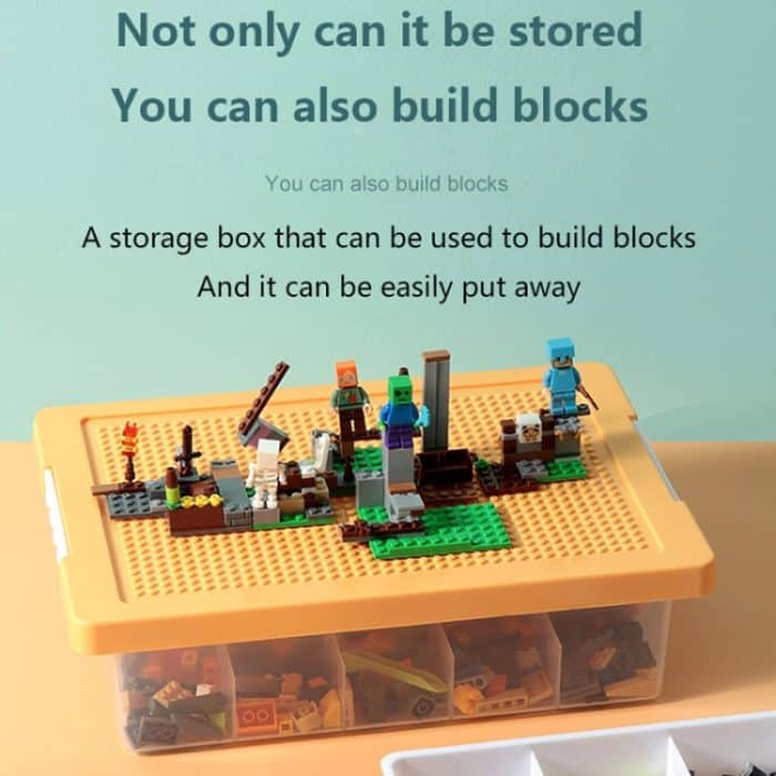 Aufbewahrungsbox für Kinderspielzeugteile, Bausteine – Bild 10