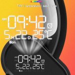 Multifunktionaler RGBW-Atmosphärenlicht-Bluetooth-Lautsprecher Sonnenaufgang Wecklampe Digitalanzeige Wecker, RGBW Black, RGBW White – Bild 10