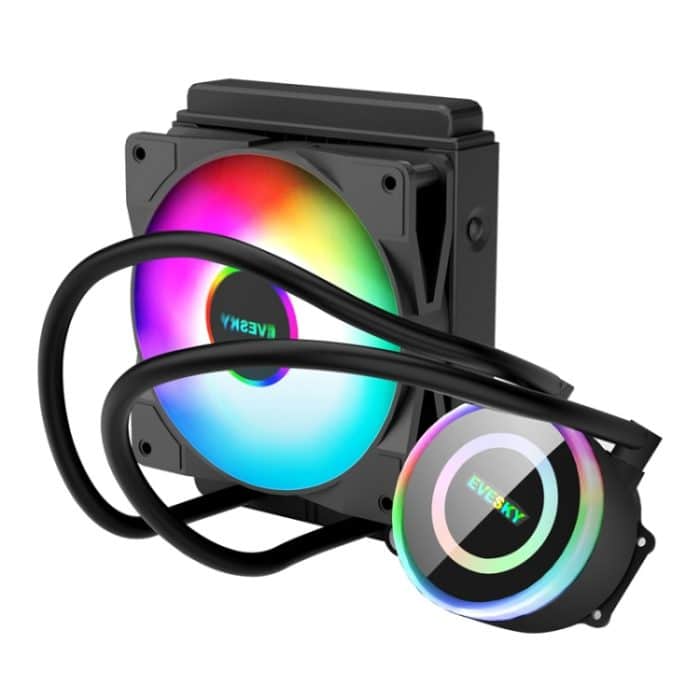 TBD0603823401.jpg EVESKY Wasserkühler, CPU-Lüfter, RGB-Lüfter, flüssiger Kühlkörper, integrierter Kühler, 120mm Colorful, 120mm RGB, 240mm, 360mm – Bild 1