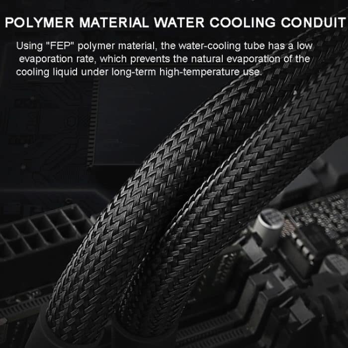 EVESKY Wasserkühler, CPU-Lüfter, RGB-Lüfter, flüssiger Kühlkörper, integrierter Kühler, 120mm Colorful, 120mm RGB, 240mm, 360mm – Bild 9
