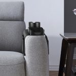 Upgrade Couch-Getränkehalter-Tablett, Silikon-Anti-Rutsch-Sofa-Armlehnen-Tablett, Silicone – Bild 6