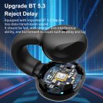 Clip-Ear-Stereo-Externer Sound, ohne das Ohr zu verletzen. Business-Sport-Modell, Bluetooth-Kopfhörer, YX03 (Black), YX03 (White), YX03 (Pink), YX03 (Grey) – Bild 7