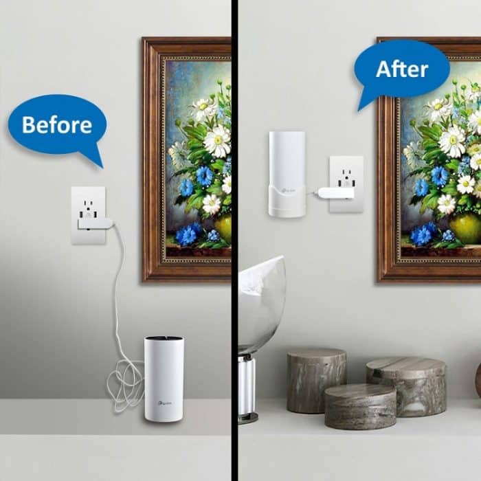 Für TP-Link Deco M4/E4/P9/S7 Router Wandhalterung – Bild 6