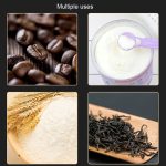 15 ml verdickter Kaffeelöffel aus 304-Edelstahl mit Bohnenlöffel, Gold, Rose Gold, Colorful, Black – Bild 9