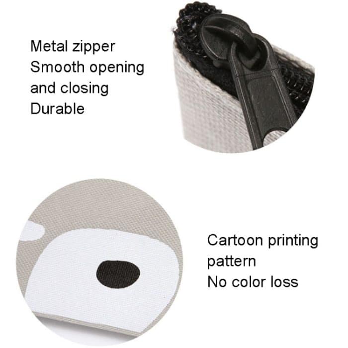 Cartoon Einfache Student Oxford Stift Tasche Große Kapazität Bleistift Tasche – Bild 4
