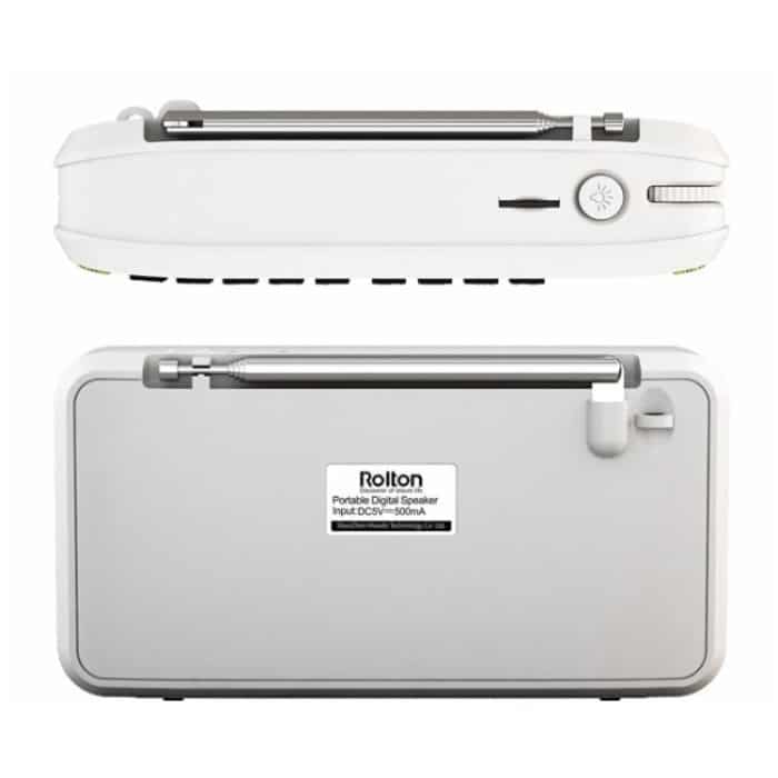 Rolton E500 Bluetooth-Lautsprecher, integriertes 2.1-Kanal-Mikrofon, unterstützt UKW-Radio – Bild 3